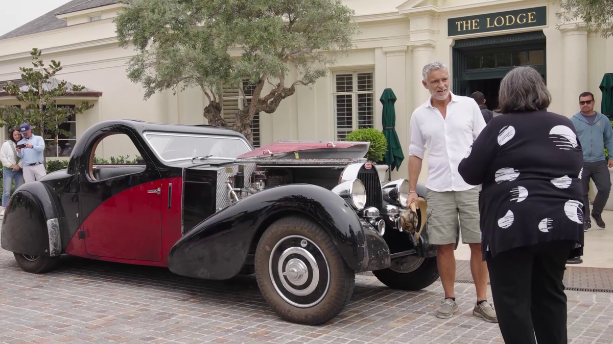 Past Concours d’Elegance winner drives 1937 Bugatti cross-country from Rhode Island