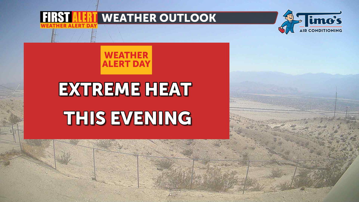 First Alert Weather Alert: Lingering heat trough midweek