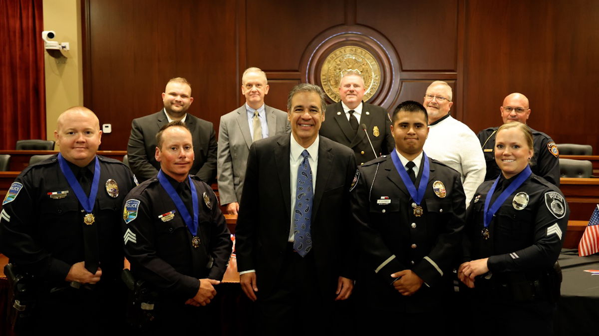 Attorney General Raúl Labrador honors officers for going “above and beyond” to save lives