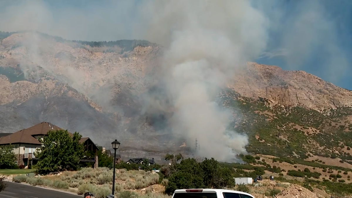 North Ogden wildfire grows to 745 acres