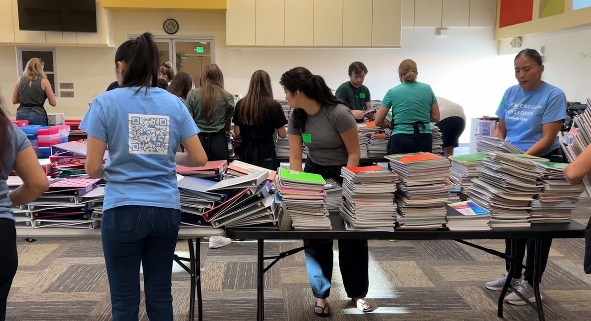 Backpack Bonanza serving over 2