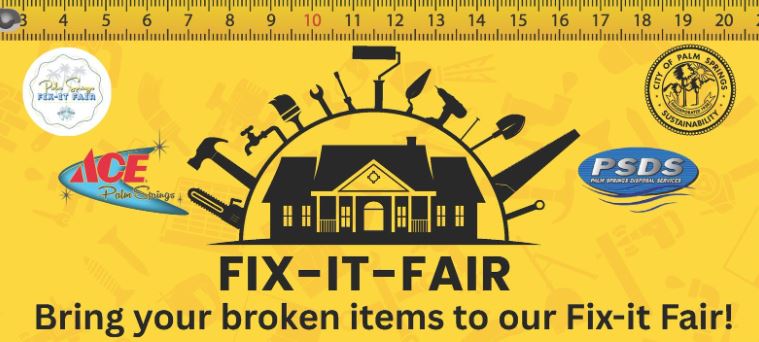 Palm Springs to Host First `Fix-It Fair’ Later This Month