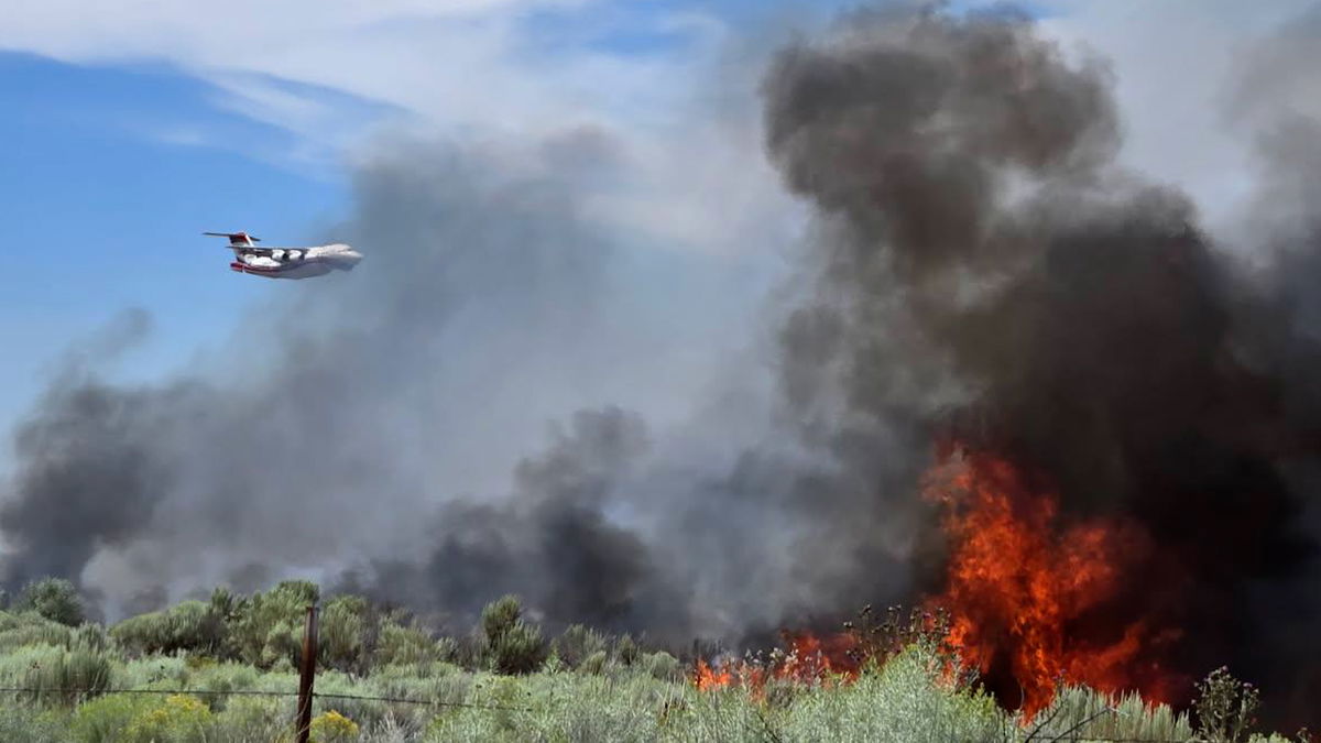 Rio Vista Fire on Fort Hall Reservation fully contained