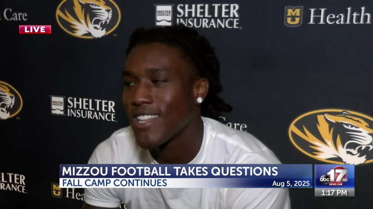WATCH: Mizzou players take questions during fall camp