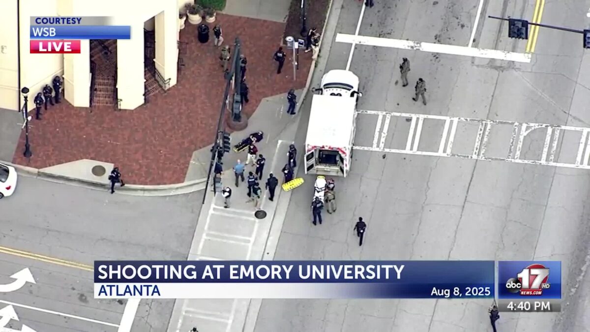 Police: Shooter at Emory University in Atlanta dead