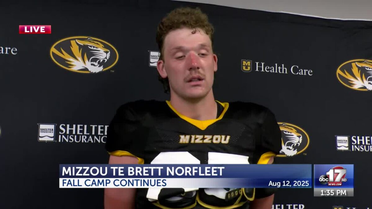 WATCH: Mizzou football players take questions after practice