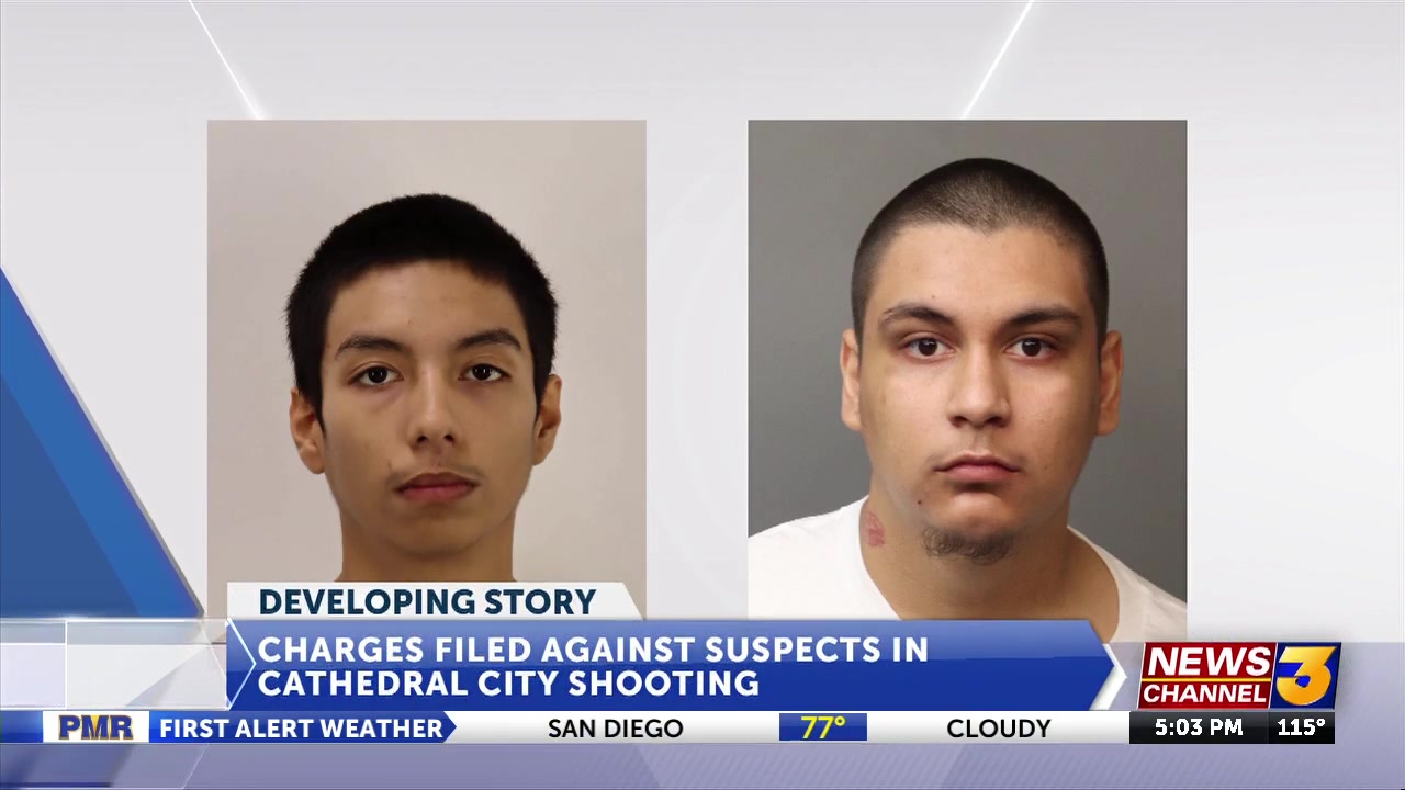 Charges filed against suspects in Cathedral City shooting that killed 13-year-old boy