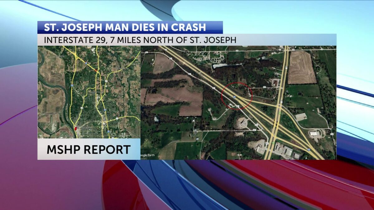 St. Joseph man dies in Andrew County crash