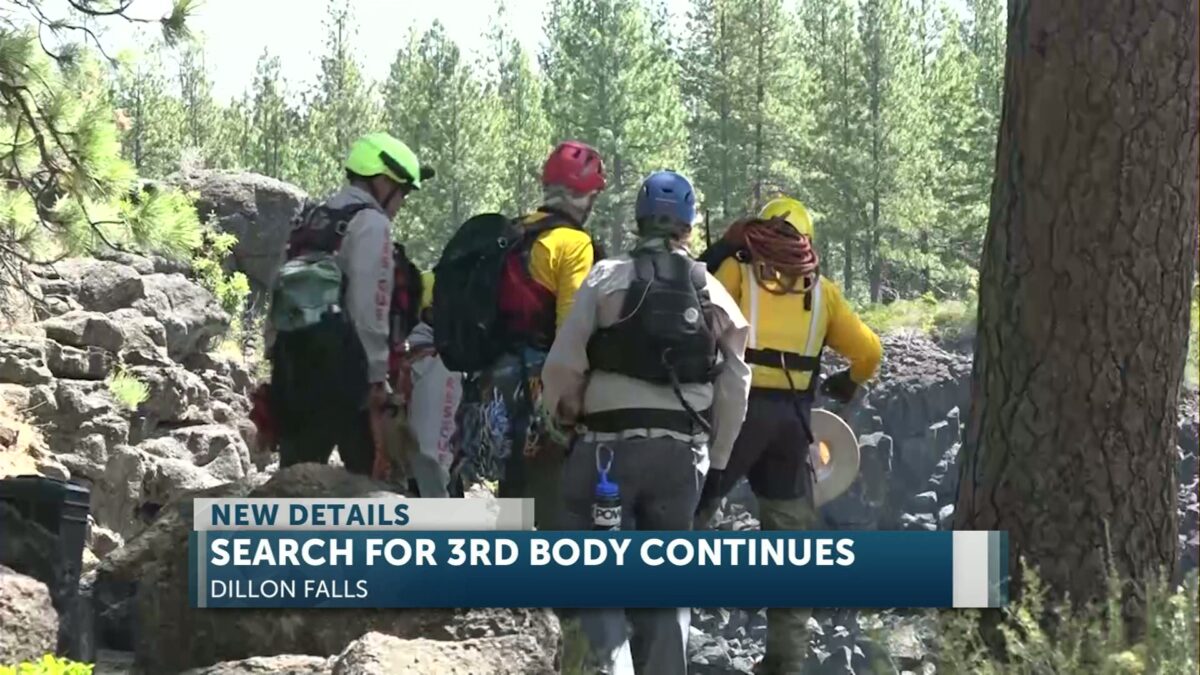 ‘We don’t give up searching’: Recovery effort for the final Dillon Falls tubing victim continues