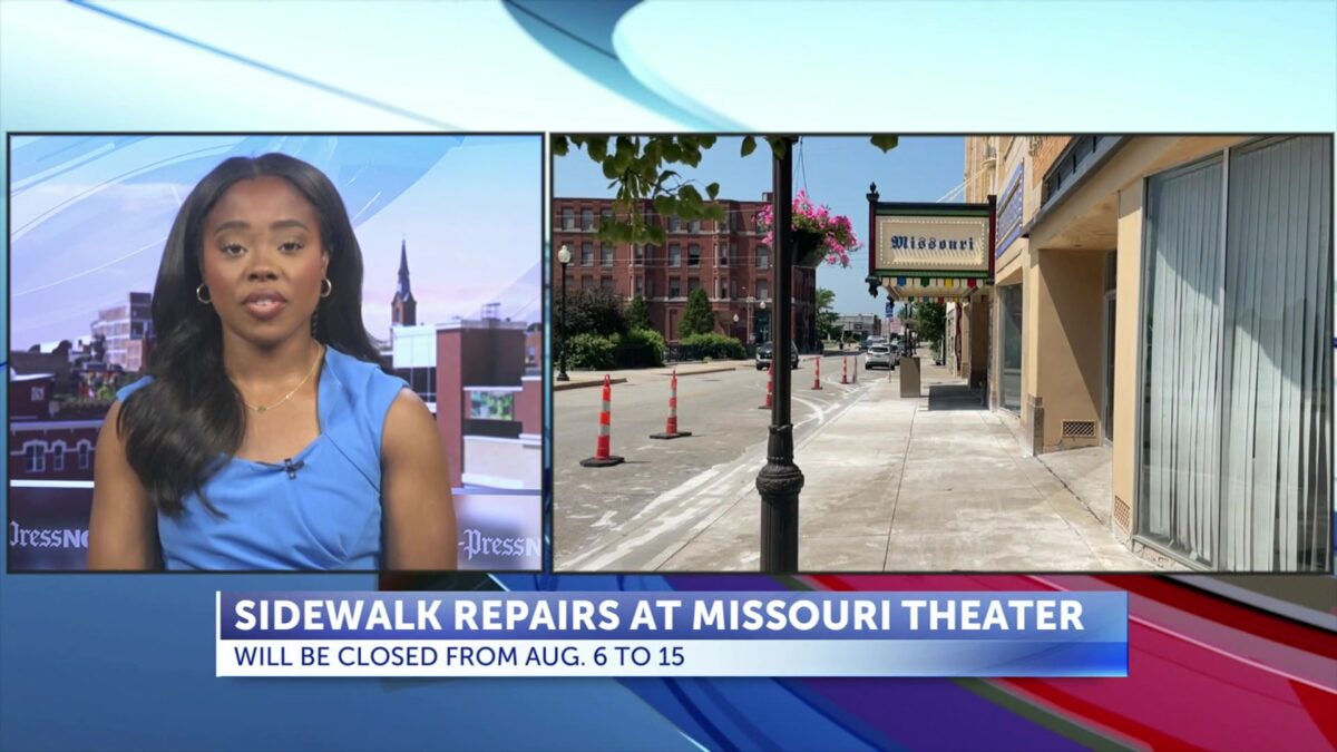 Missouri Theater sidewalk to receive repairs