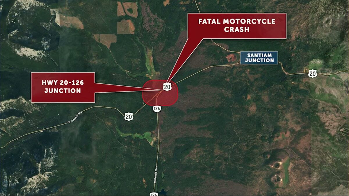 Oregon State Police identifies motorcyclist killed in crash on Highway 126 west of Sisters