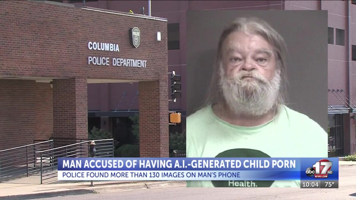 Sex offender accused of having AI-generated child porn