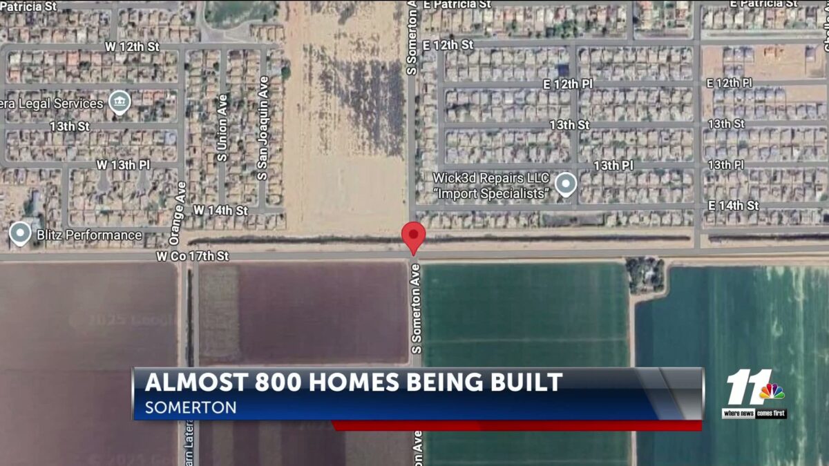 Nearly 800 homes being built in Somerton