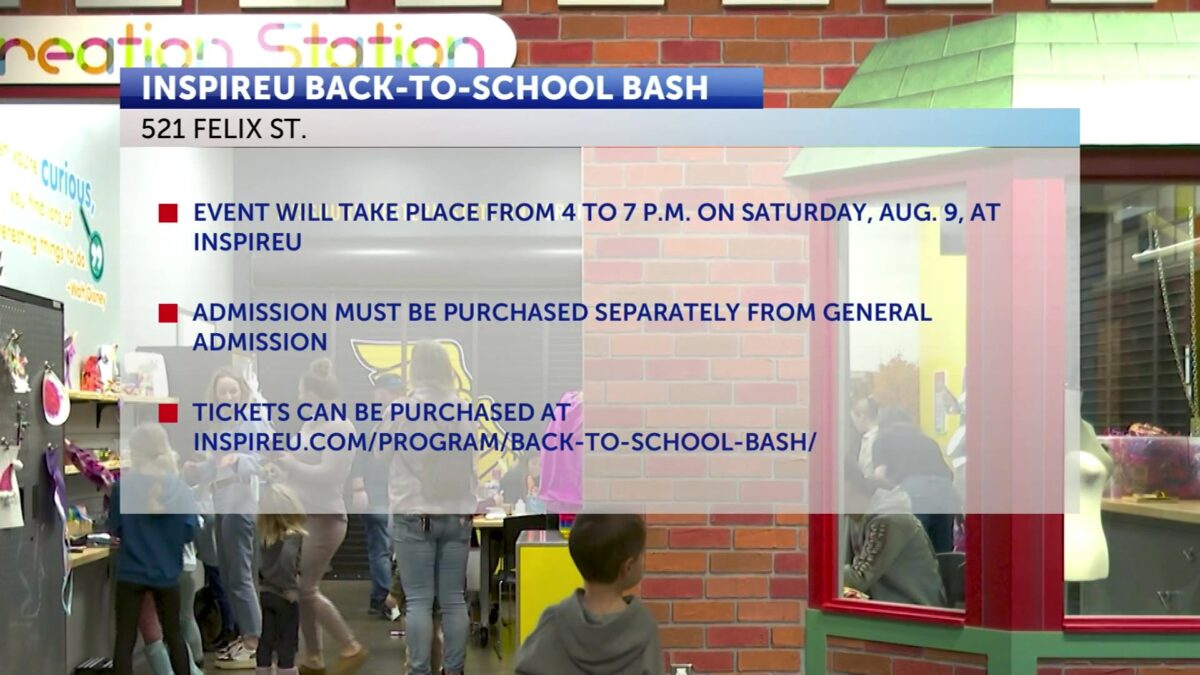 InspireU to hold Back-to-School Bash