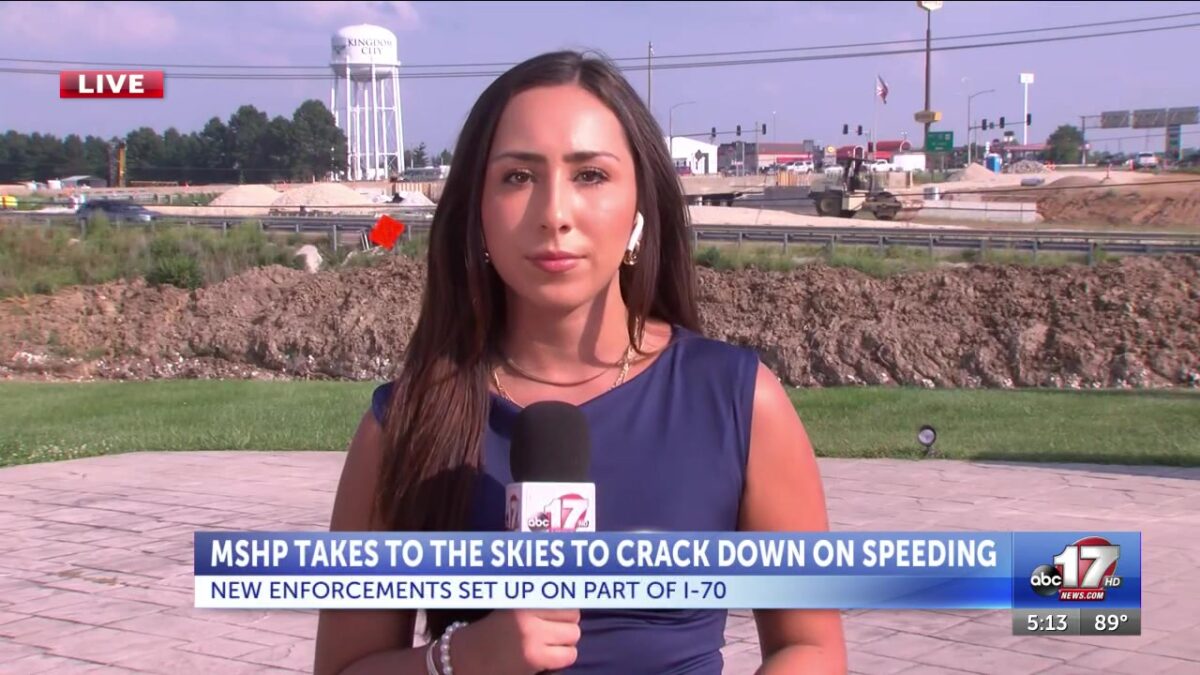 MSHP flies plane to crack down on speeding in construction zones