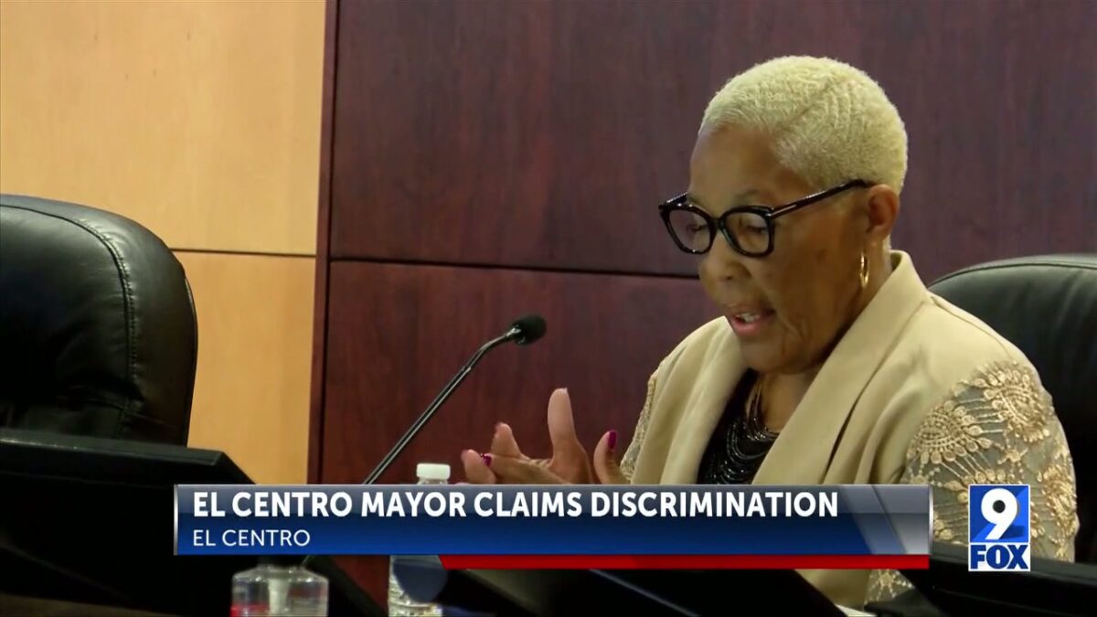 El Centro mayor’s discrimination claim rejected