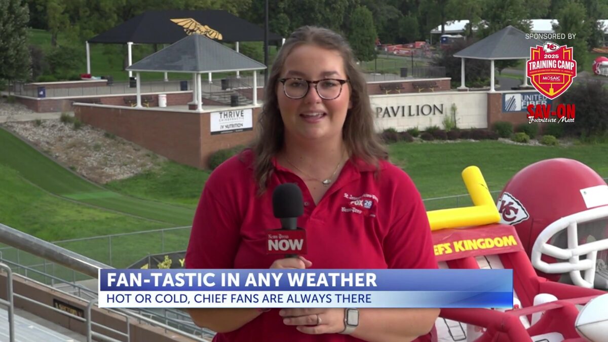 Through heat and cold: Chiefs fans never back down