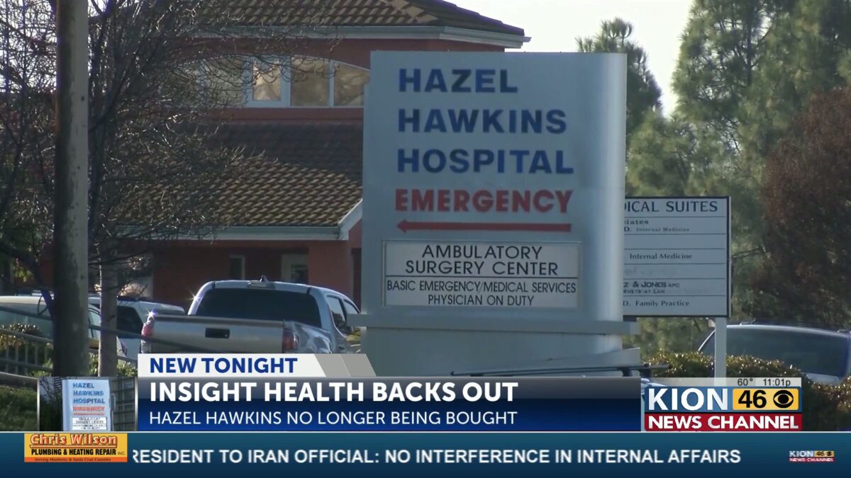 Insight Health steps away from lease-to-purchase talks with Hazel Hawkins Memorial Hospital