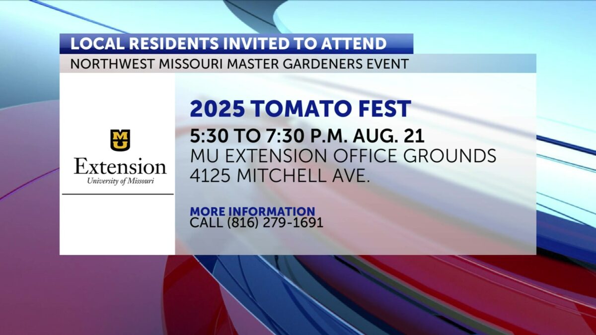 Northwest Missouri Tomato Fest date announced