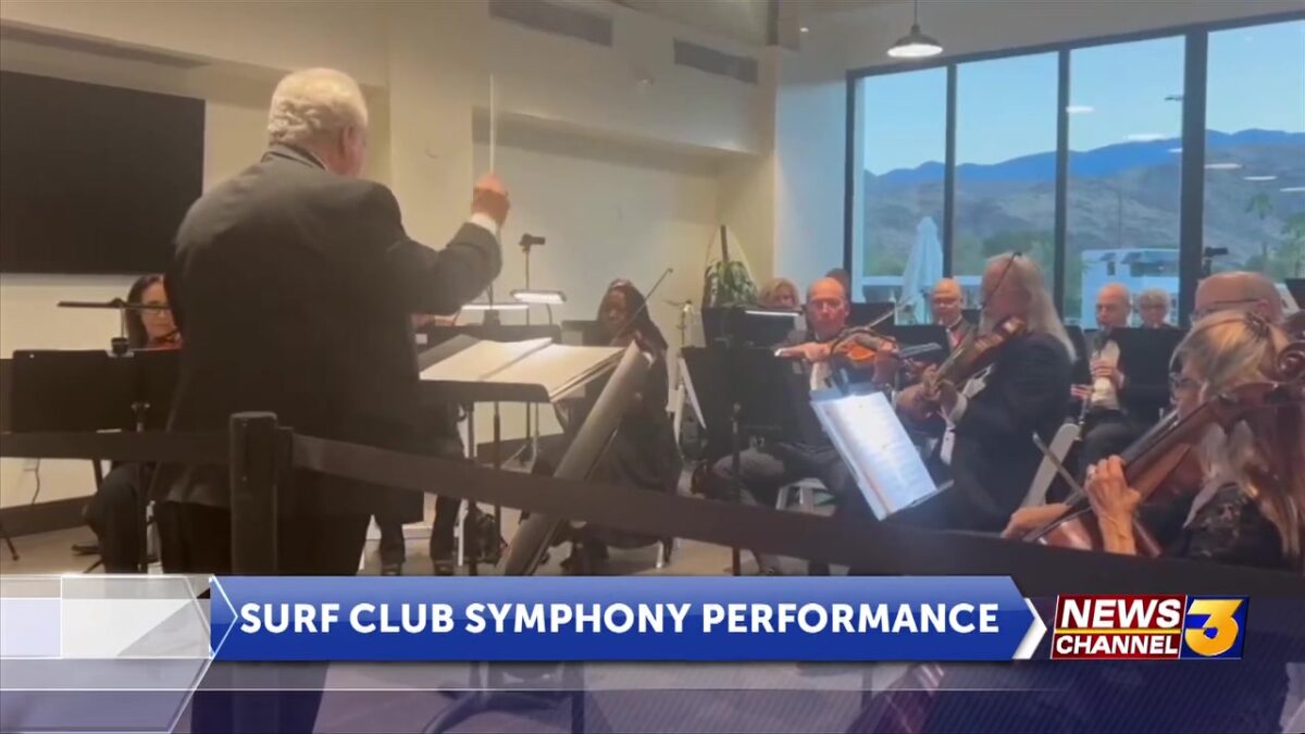Palm Springs Symphony holds pre-season performance at Palm Springs Surf Club