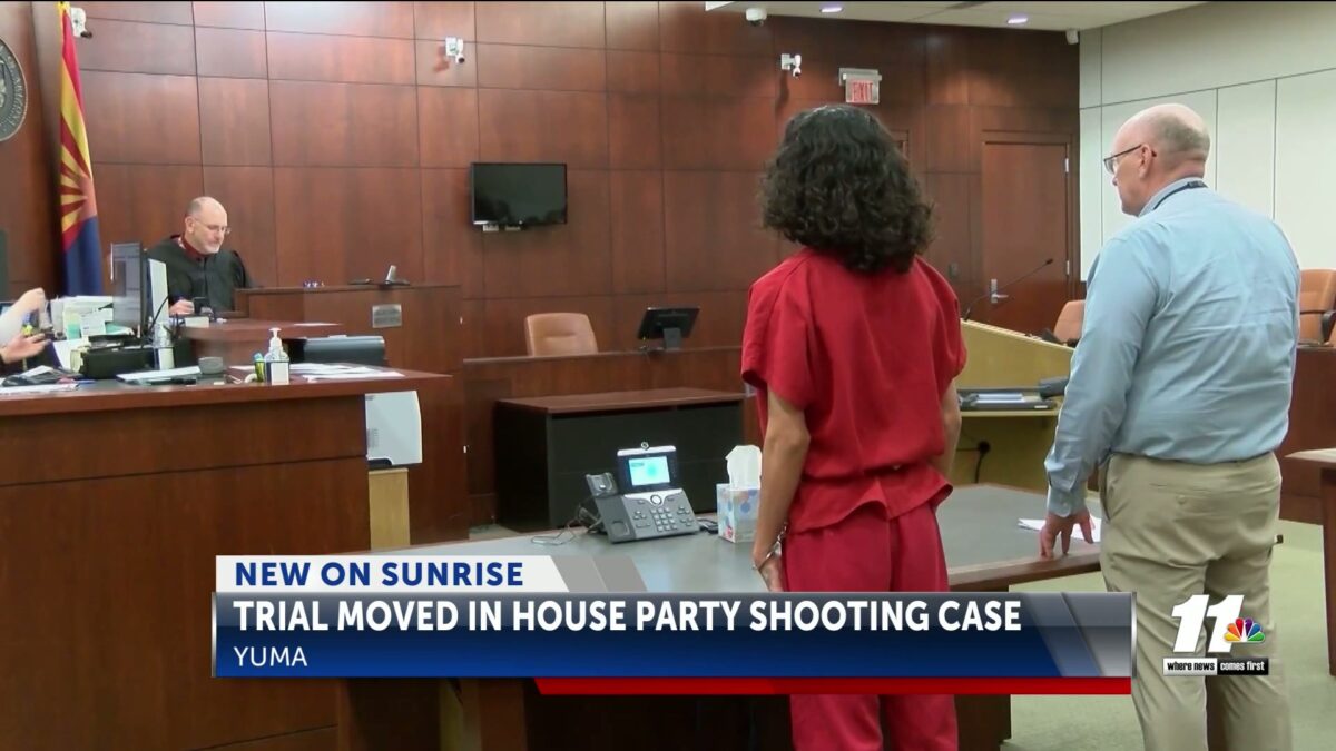Trial date moved for one of the suspects in Yuma house party shooting