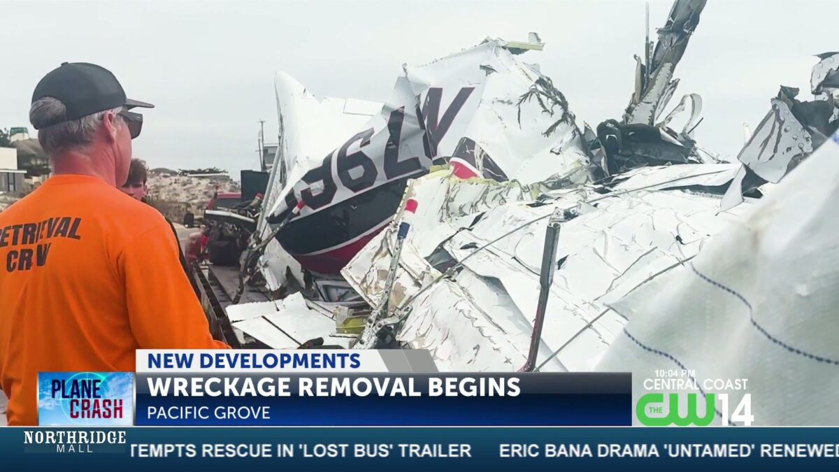 Three people dead after plane crash just offshore of Pacific Grove