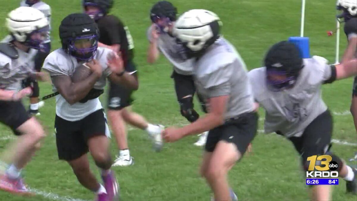 The 2025 Mesa Ridge football team has plenty of swag