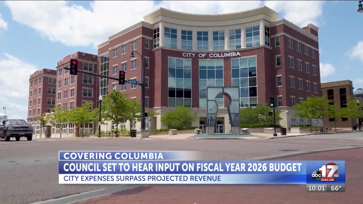 City of Columbia revenue falls short again in FY’26 proposed budget