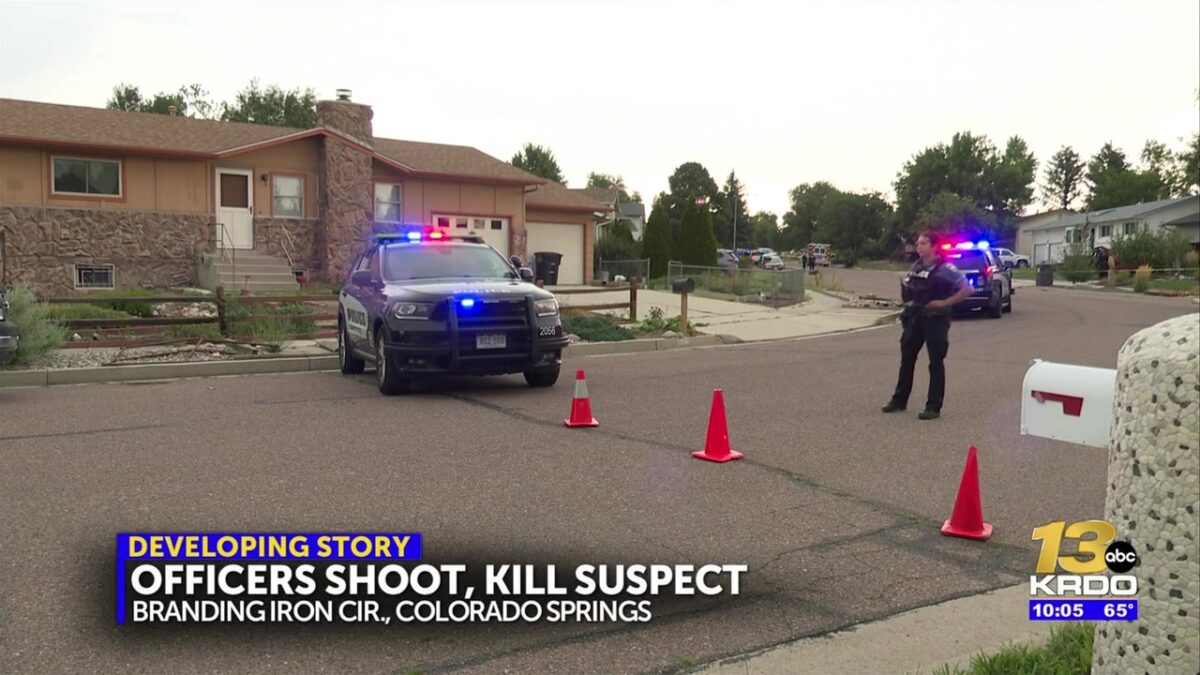 One dead after Police shooting on Branding Iron Circle in Colorado Springs