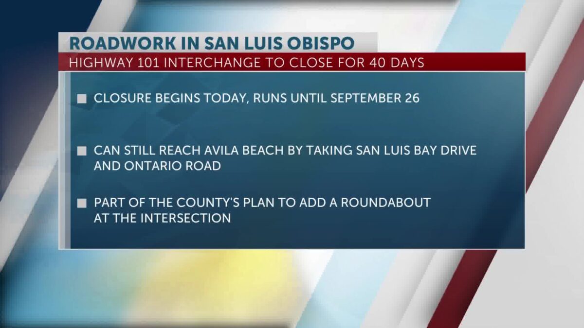 Upcoming Traffic Closures Scheduled as Avila Beach Roundabout Construction Begins