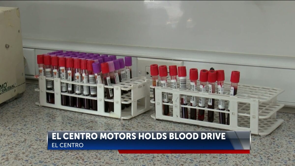 El Centro Motors holds blood drive for Imperial Valley residents