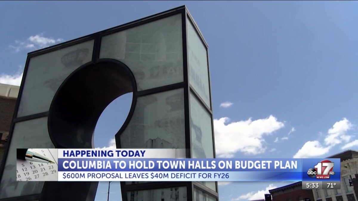 Columbia leaders to hold budget town hall meetings Monday