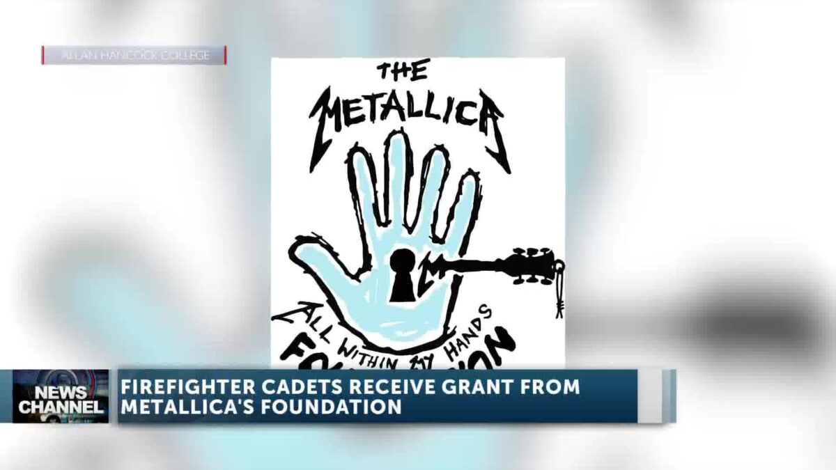 World famous rock band chooses Hancock Fire Academy in Lompoc for grant award