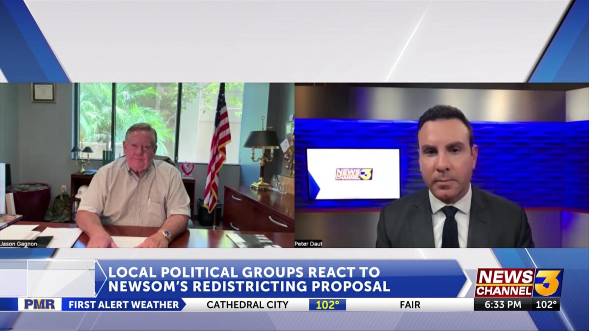 Rep. Calvert calls Newsom’s redistricting plan a ‘power grab