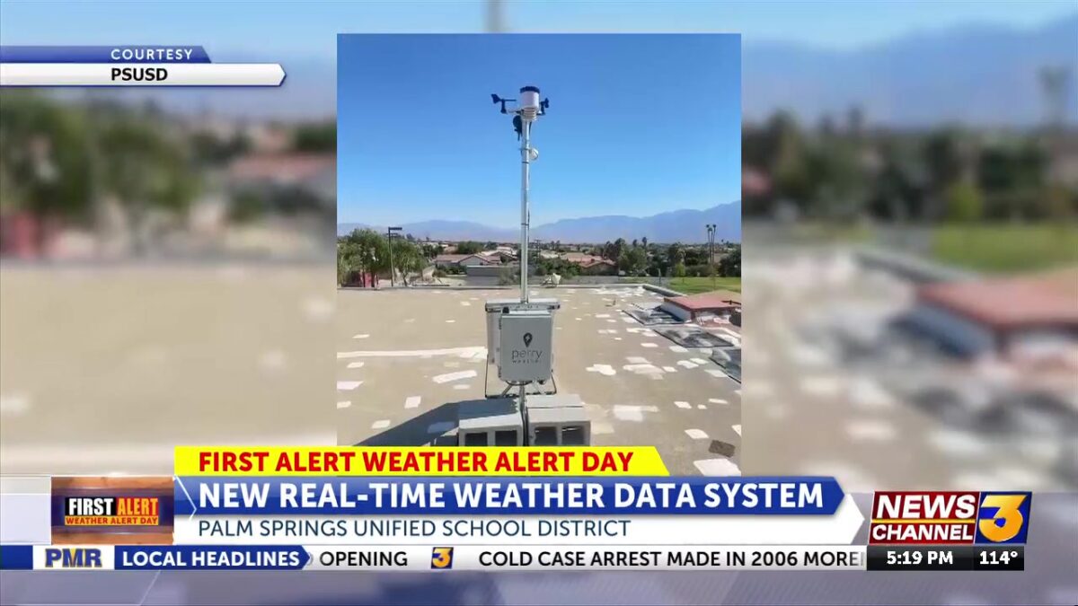 New real-time weather data system to enhance safety of students in PSUSD