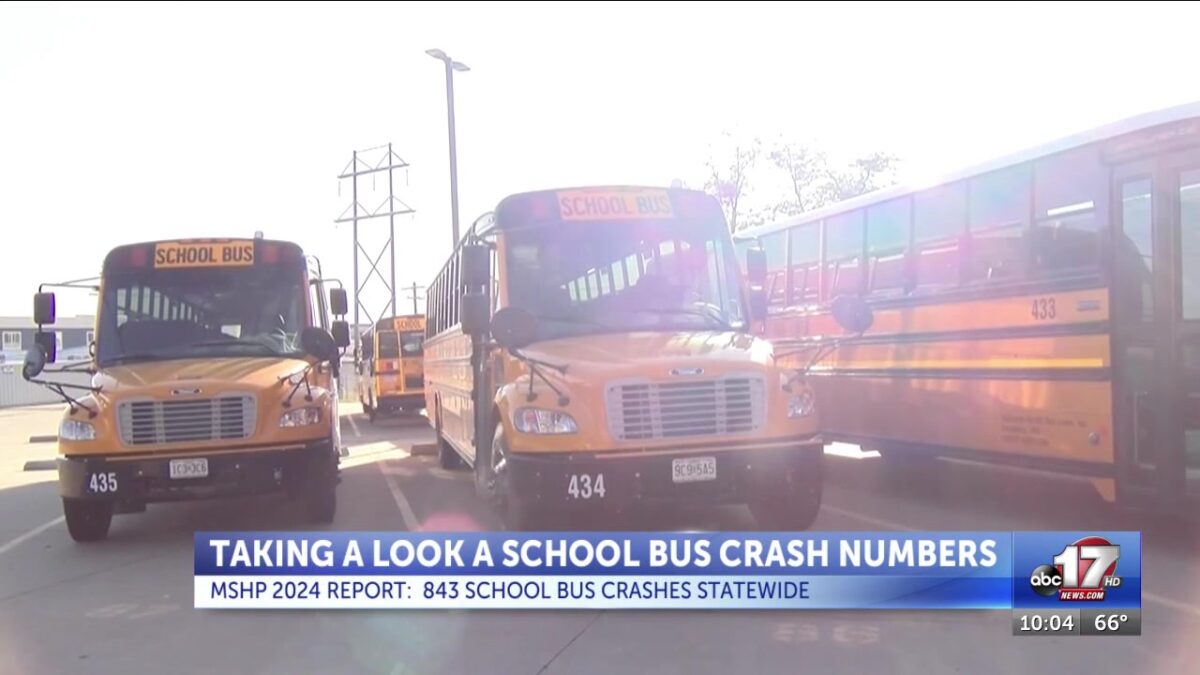 Missouri sees more than 800 school bus crashes in 2024