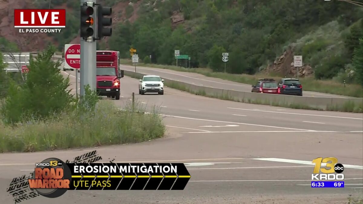 CDOT erosion mitigation work will impact traffic on US 24 in Ute Pass this week