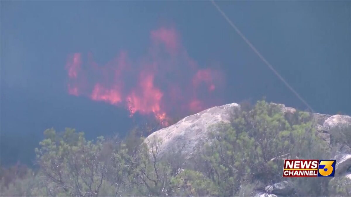 Rosa Fire: 1200 acres