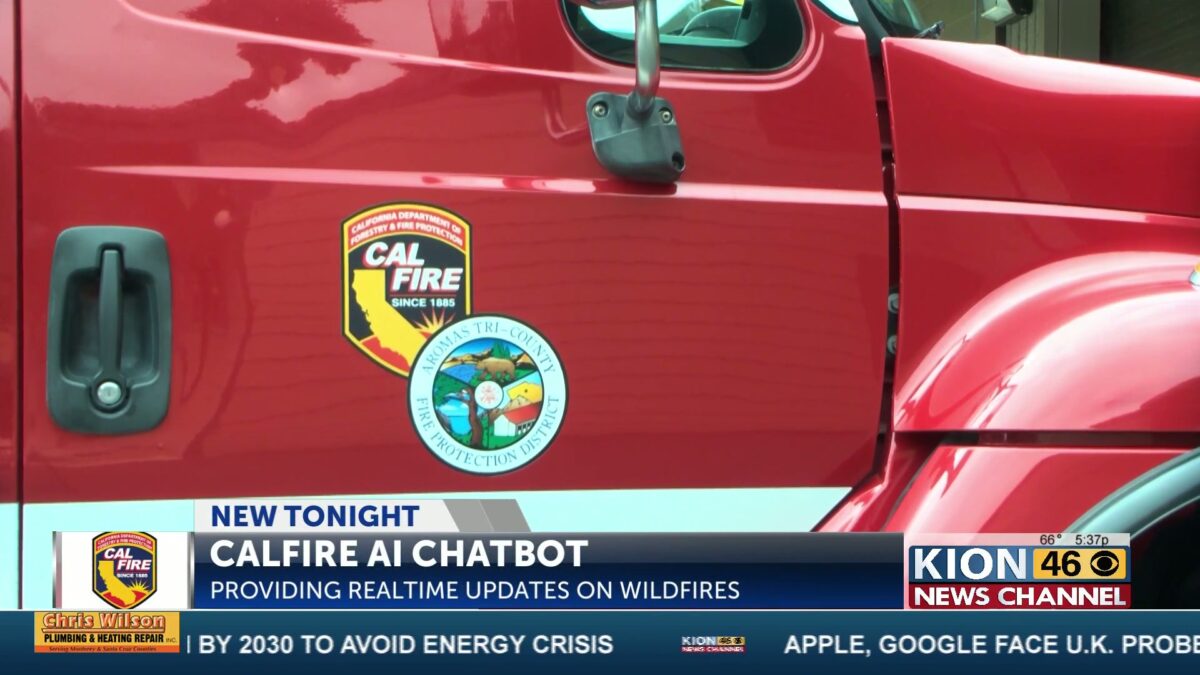 CAL Fire AI tool shares real-time data helping people prepare for wild fires