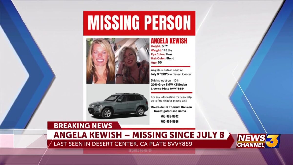 Search continues for missing woman last seen in Desert Center