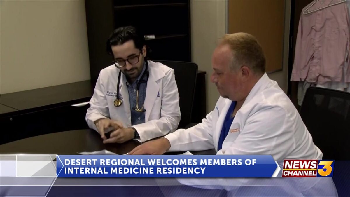 Desert Regional welcomes first Internal Medicine residents amid physician shortage