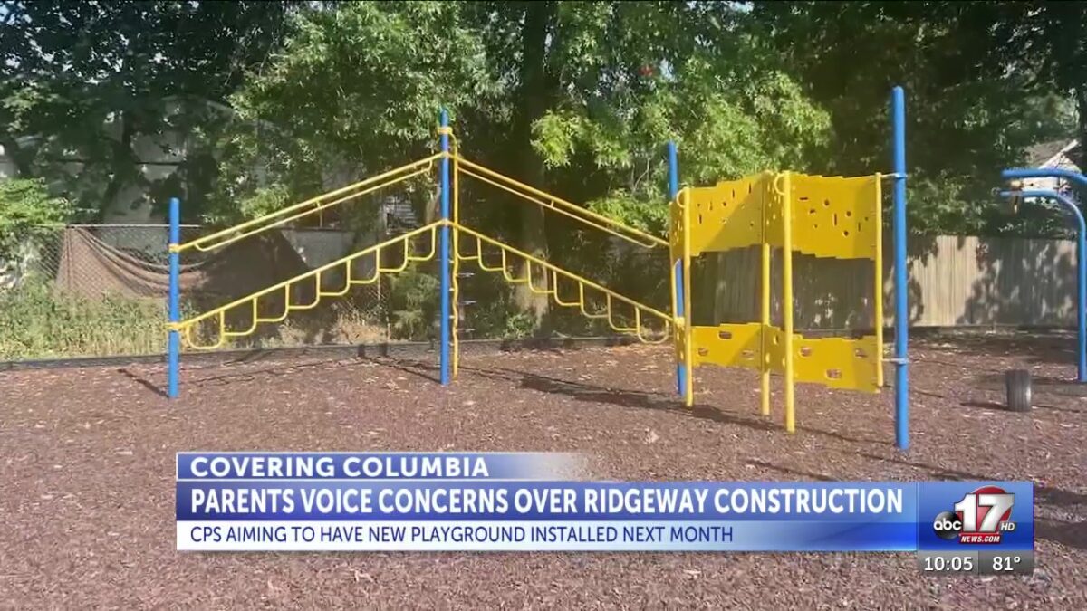 Work at Ridgeway Elementary School on track to be finished next month