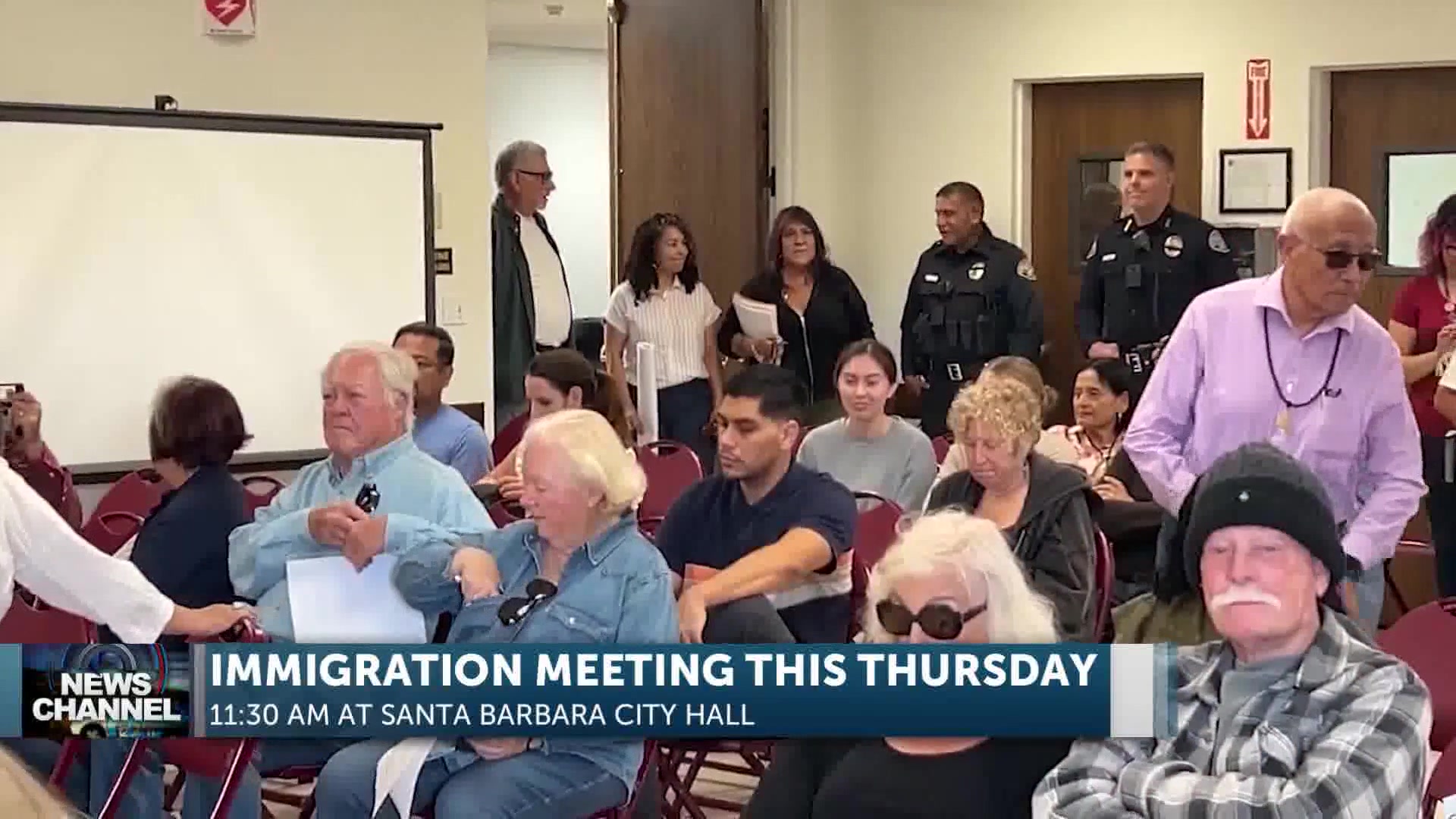 A special meeting on immigration issues set for Thursday in Santa Barbara
