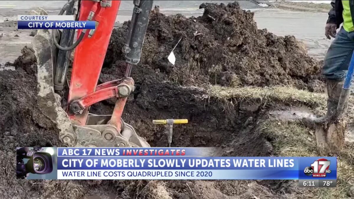 Moberly water line maintenance expenses rise due to material costs