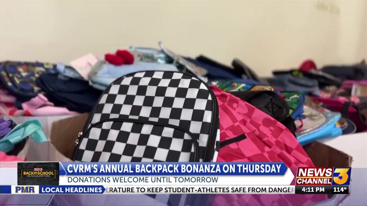 Backpack Bonanza at Coachella Valley Rescue Mission