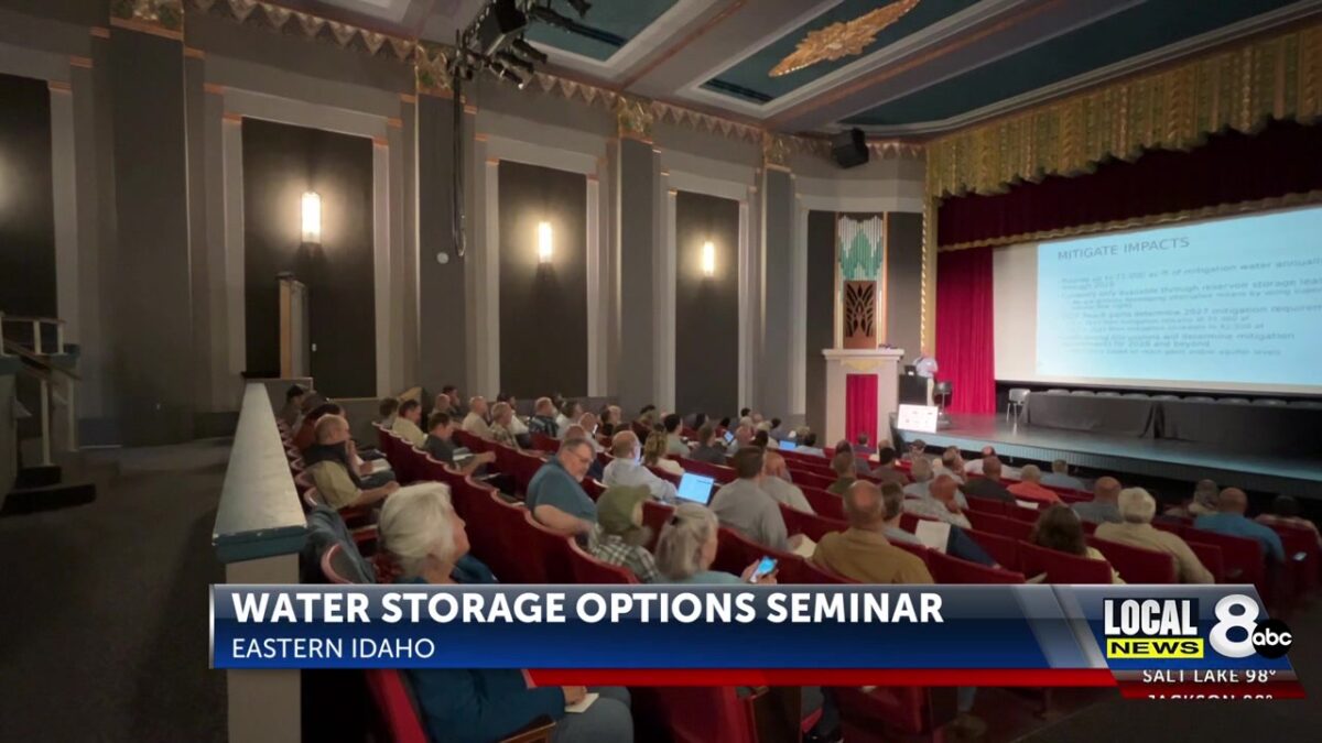 Idaho leaders and farmers brainstorm water storage solutions