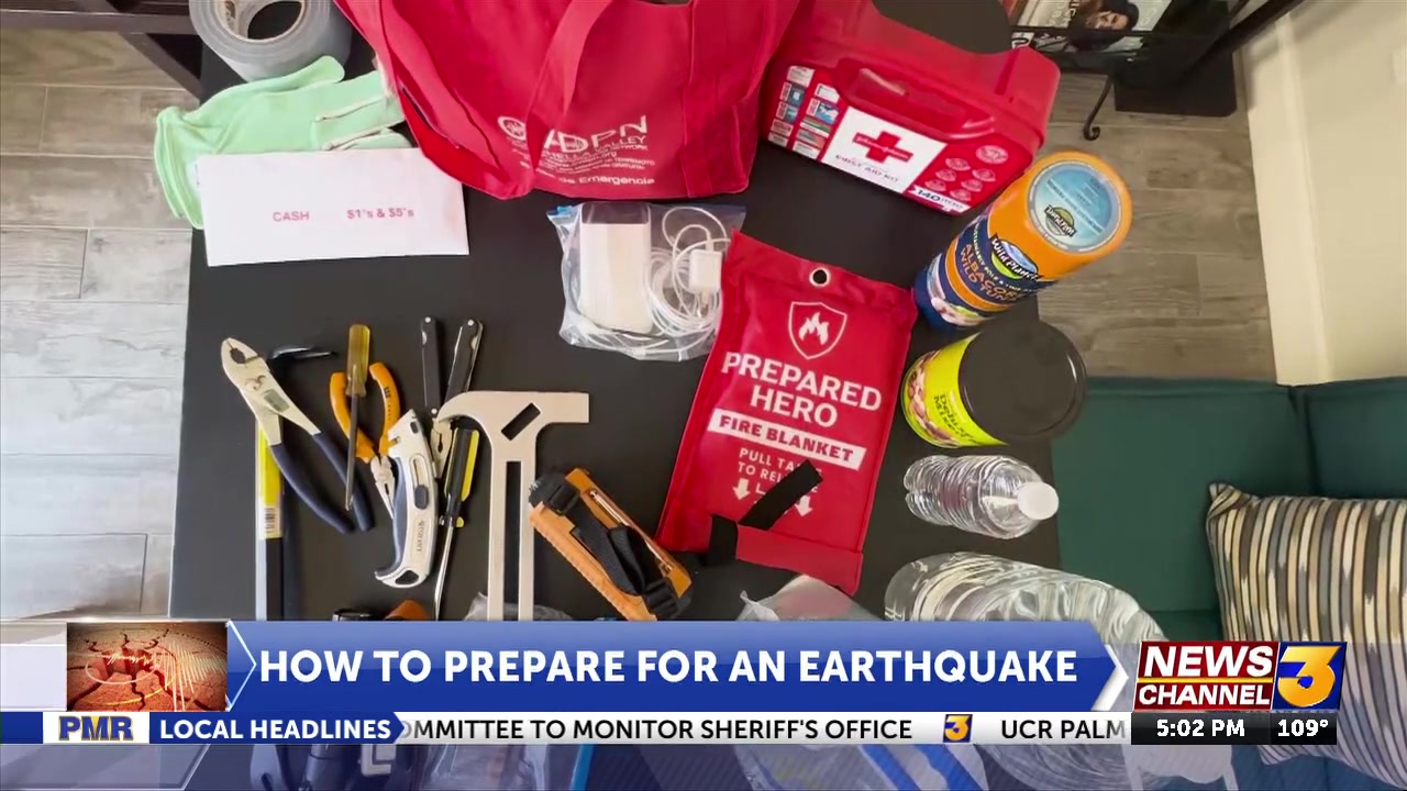 What to know if an earthquake strikes; Are you prepared?
