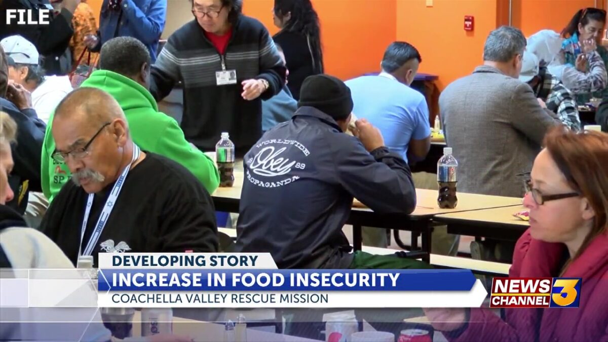 Coachella Valley Rescue Mission issues food crisis as rising demand empties pantry