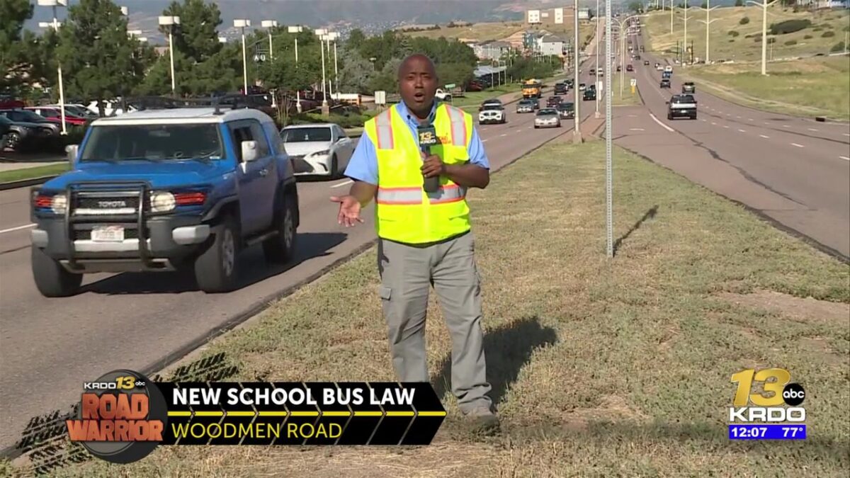 Colorado has a new statewide school bus stopping law in effect. What that means for drivers