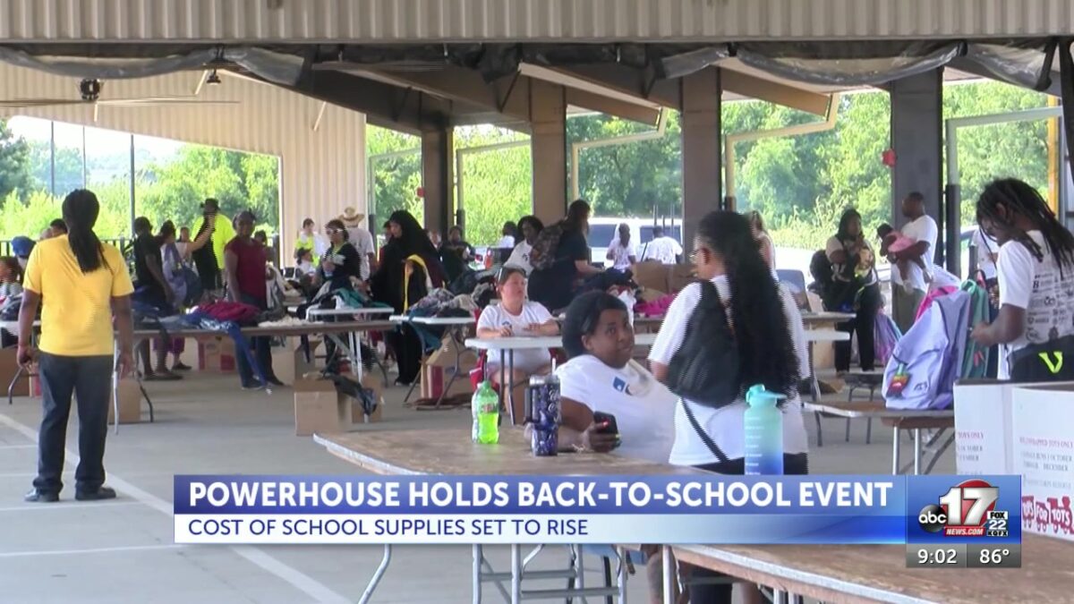 Powerhouse Community Development hands out backpacks as Missouri families face rising school supply costs